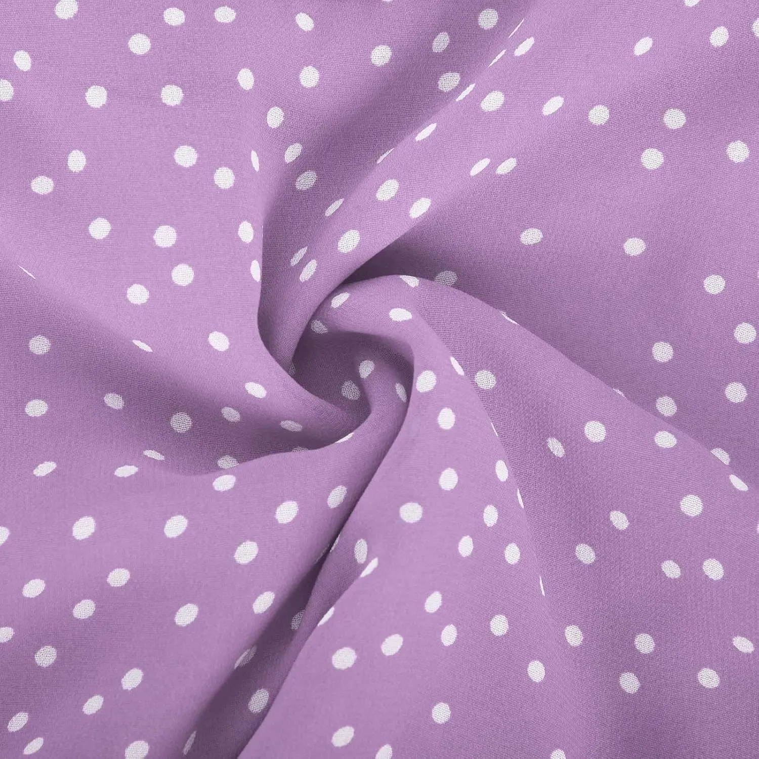 NaRHbrg Women's Polka Dot Midi Dress Short Sleeve V-Neck Elastic Waist Casual Flowy Summer Dresses Sundress
