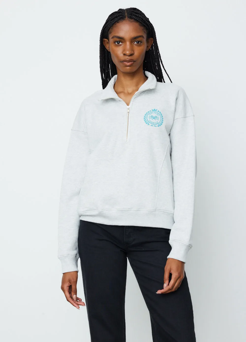 NY Country Club Quarter Zip Sweatshirt