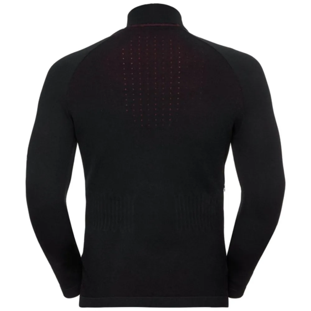Odlo Mens Ski Heated Mid layer 1/2 Zip I-Thermic