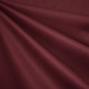 Organic Bamboo Blend Gabardine Suiting Solid Wine