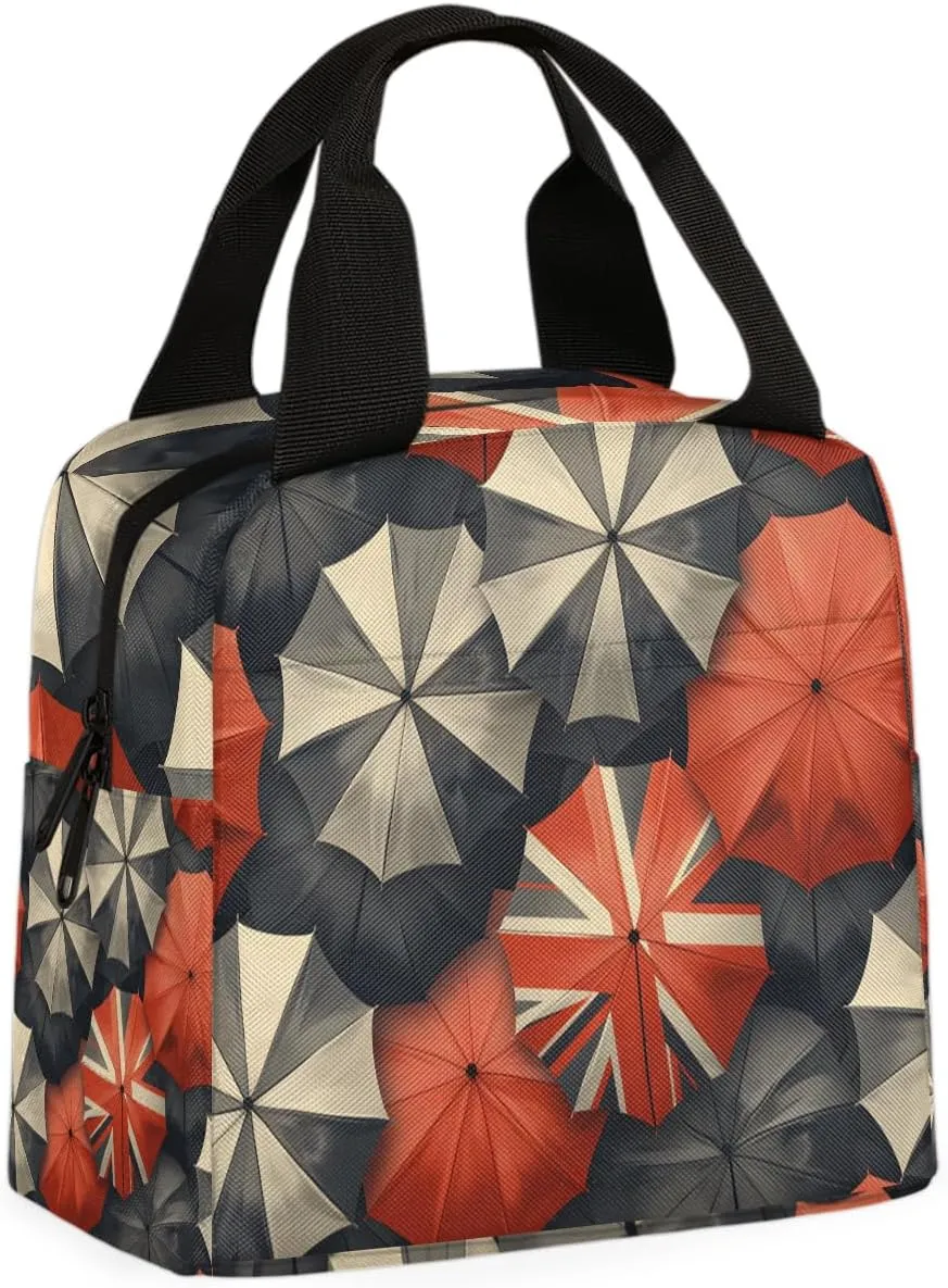 Other - Umbrella Lunch Bag Flag Umbrella Tote Lunch Bag Reusable Lunch Box Leakproof Cooler Bag