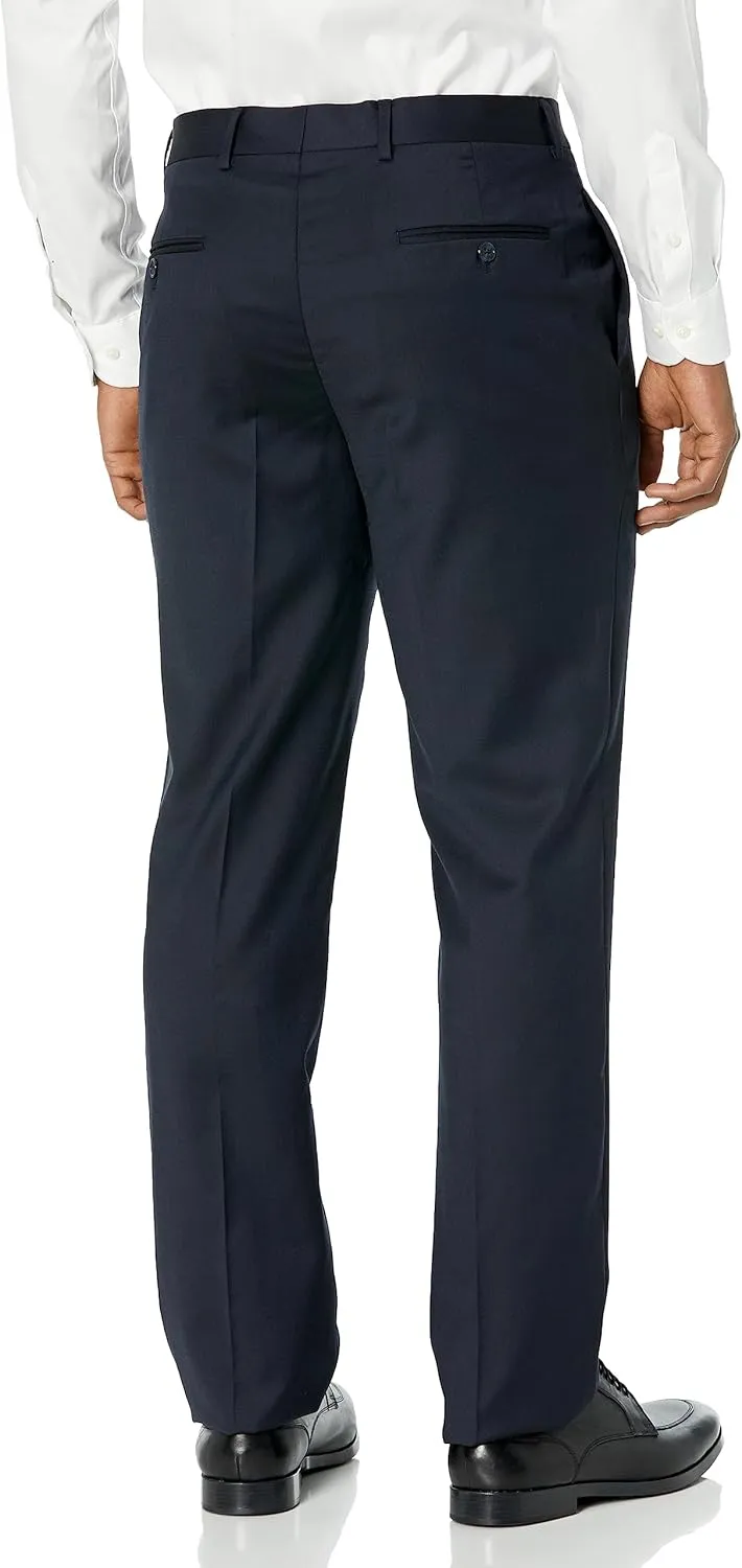 Palm Beach Men's High Twist Wool Suit Separate Double Reverse Pleats Pants