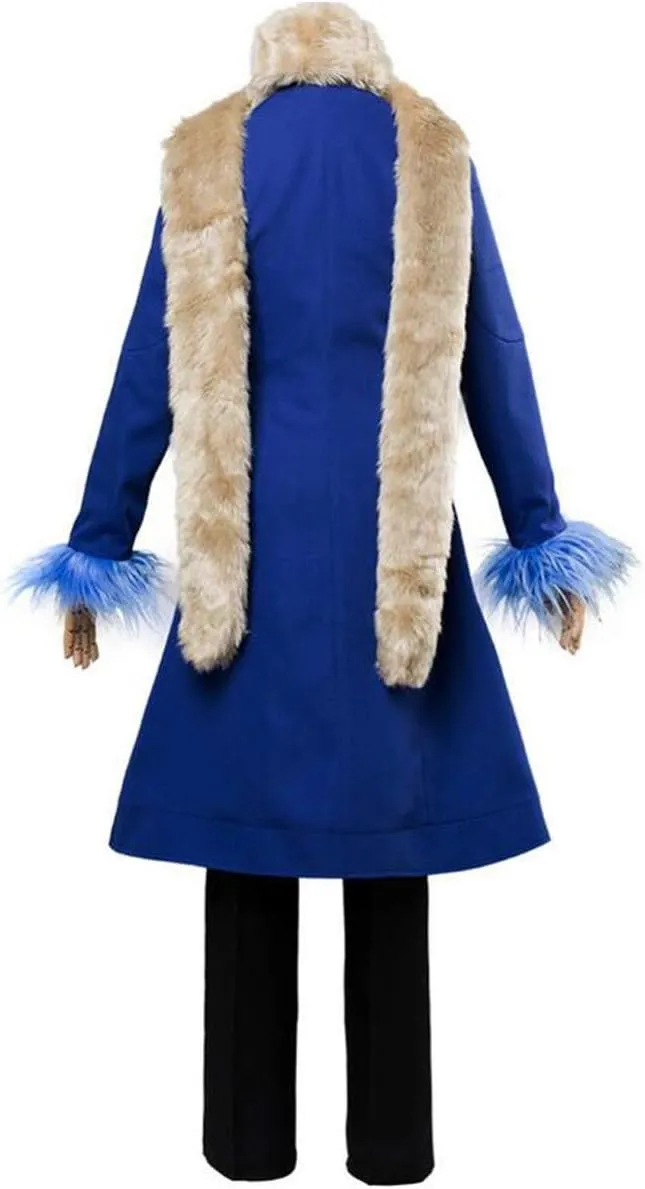 Poetic Walk Anime Mens Costume Cosplay Rimuru Cosplay Suit Cloak Scarf Suit Halloween Outfit