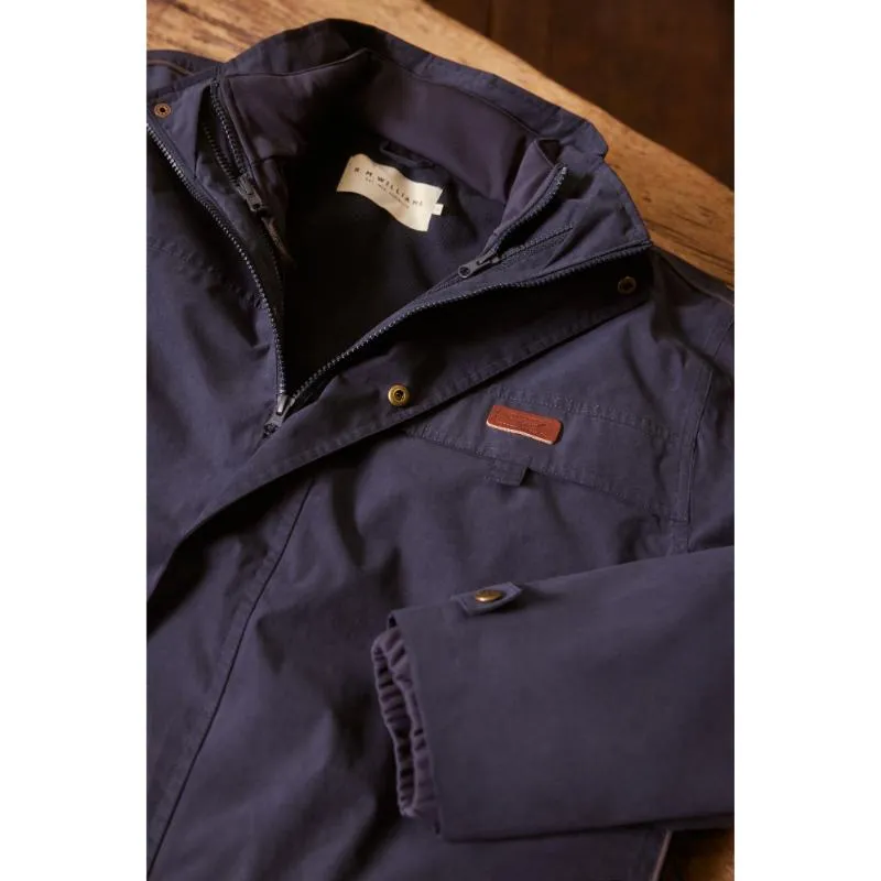 R.M.Williams Rockley 3 in 1 Mens Waterproof Jacket - Navy/Ironbark