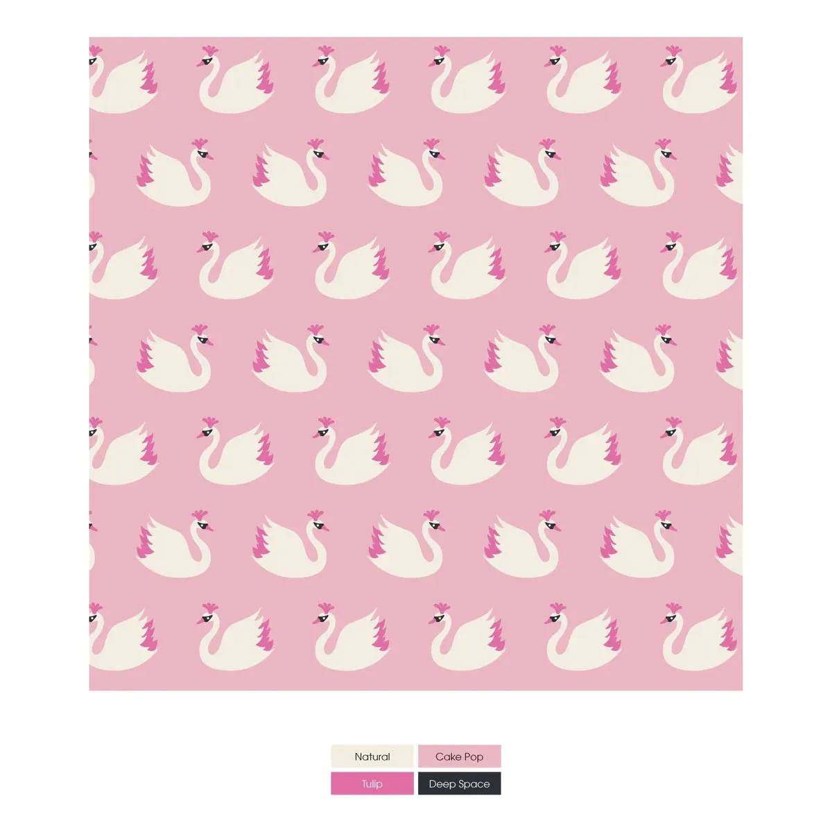 Ruffle Footie Swan/KicKee Pants