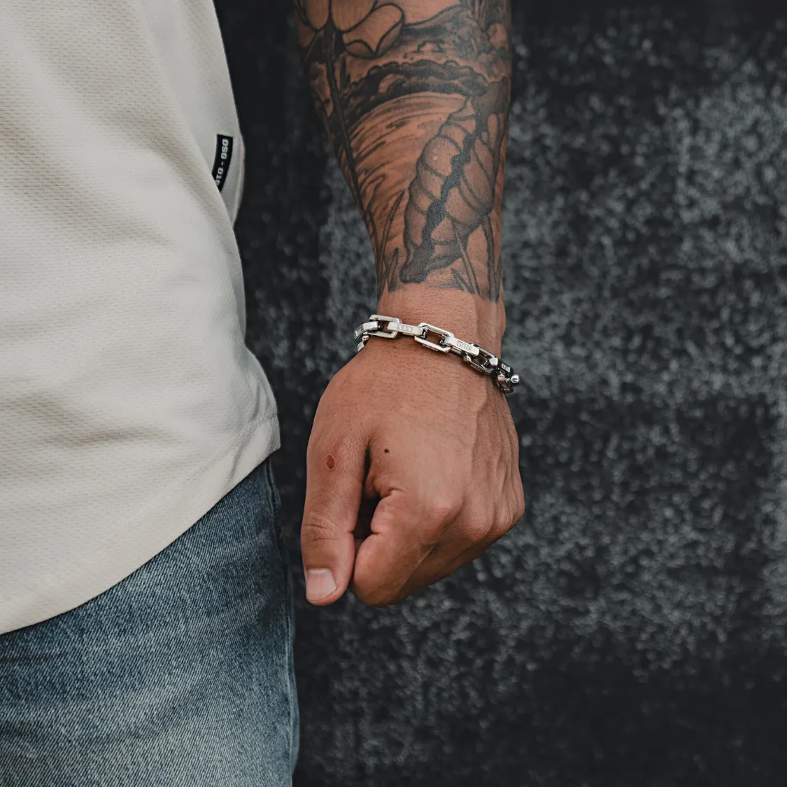 SAMSON Bracelet ICED OUT Silver - 10mm