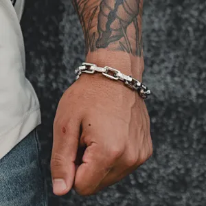 SAMSON Bracelet ICED OUT Silver - 10mm