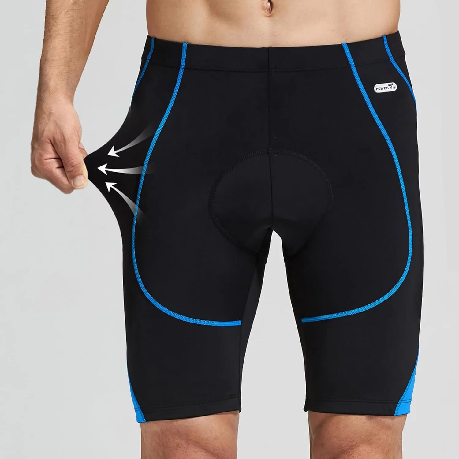 Santic Men's Cycling Shorts Padded Bicycle Riding Pants Bike Biking Clothes Cycle Wear Tights
