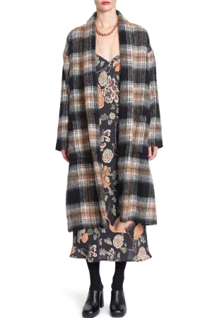 THE BERNADETTE COAT- PLAID