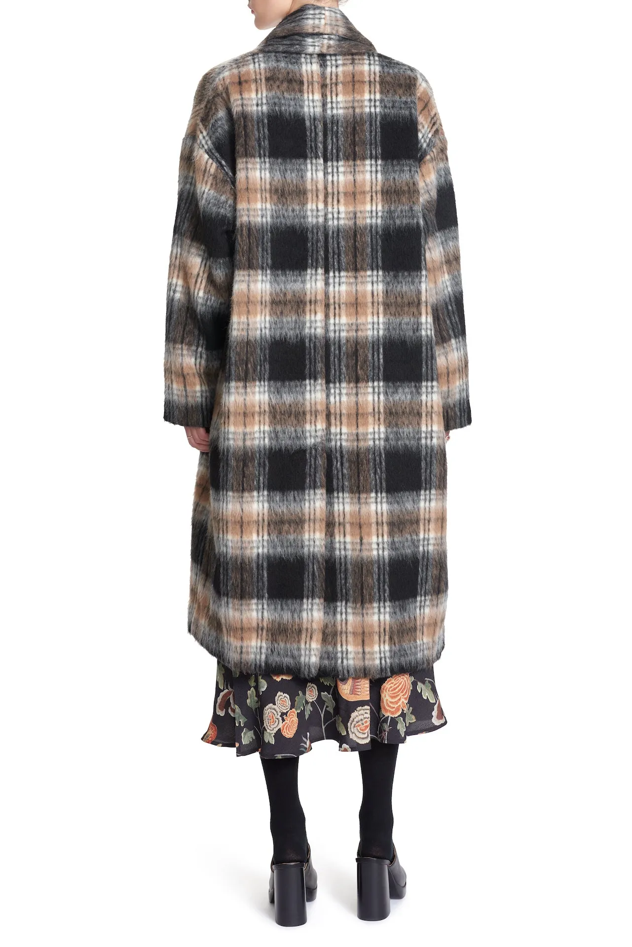 THE BERNADETTE COAT- PLAID
