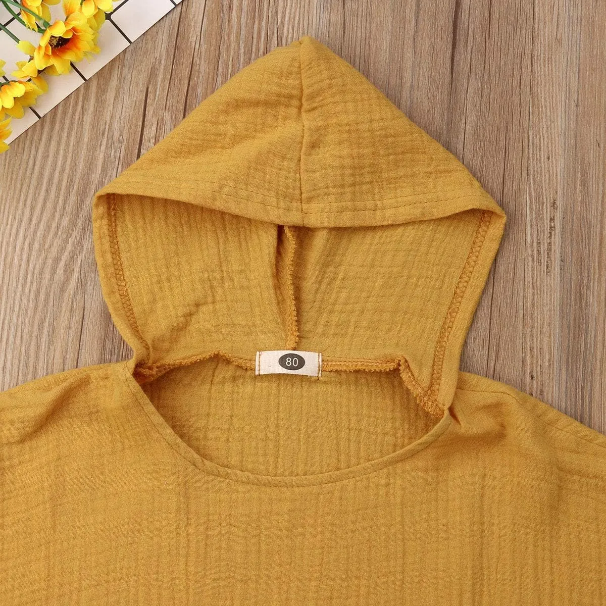 Toddler Kids Baby Girl Boy Boho Summer Clothes Tassel Hooded Dress Cape Beach Cover Up Tops Cloak Poncho Outfits