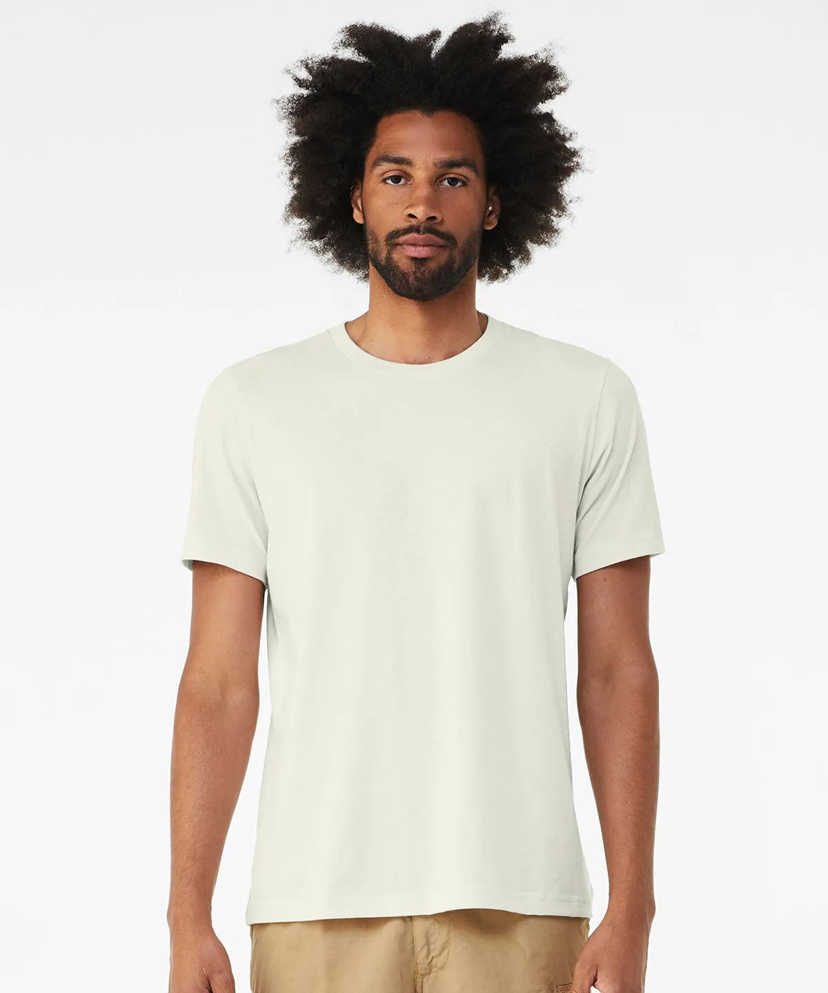 Unisex Jersey crew neck t-shirt | Silver