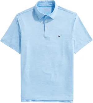 vineyard vines Men's St. Jean Short Sleeve Stripe Sankaty Polo