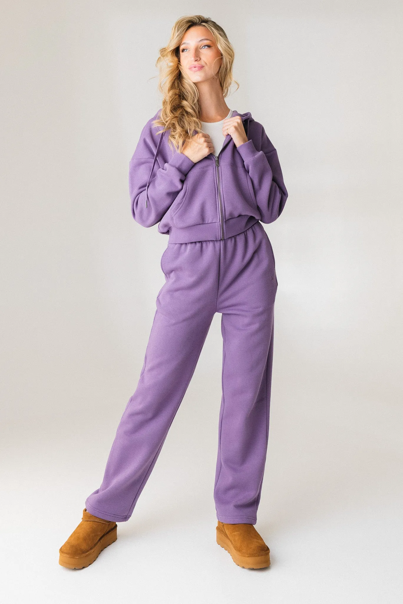 Vitality Cozy Women's Zip - Violet
