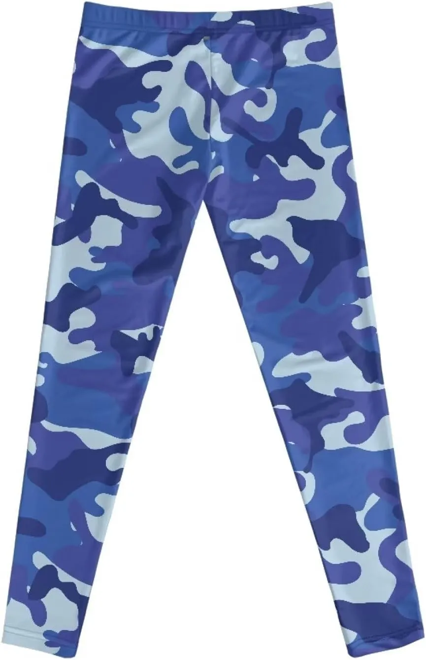Wanyint Novelty Girls' Yoga Leggings Pants Full Length Athletic Trousers High Waist Tummy Control