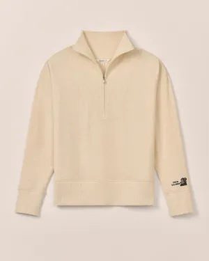 Women's 125th U.S.Open Taylor Drop Shoulder Cotton 1/4 Zip