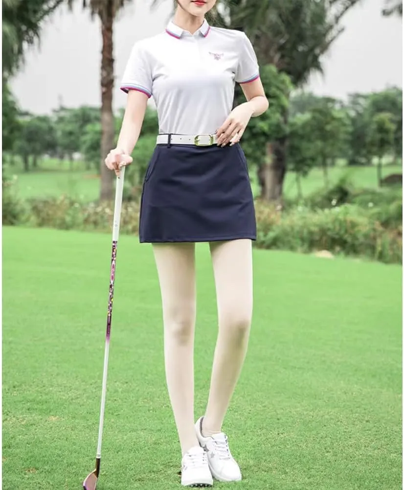 Women's Cool Ice Silk UV Protection Golf Pants Sport Leggings