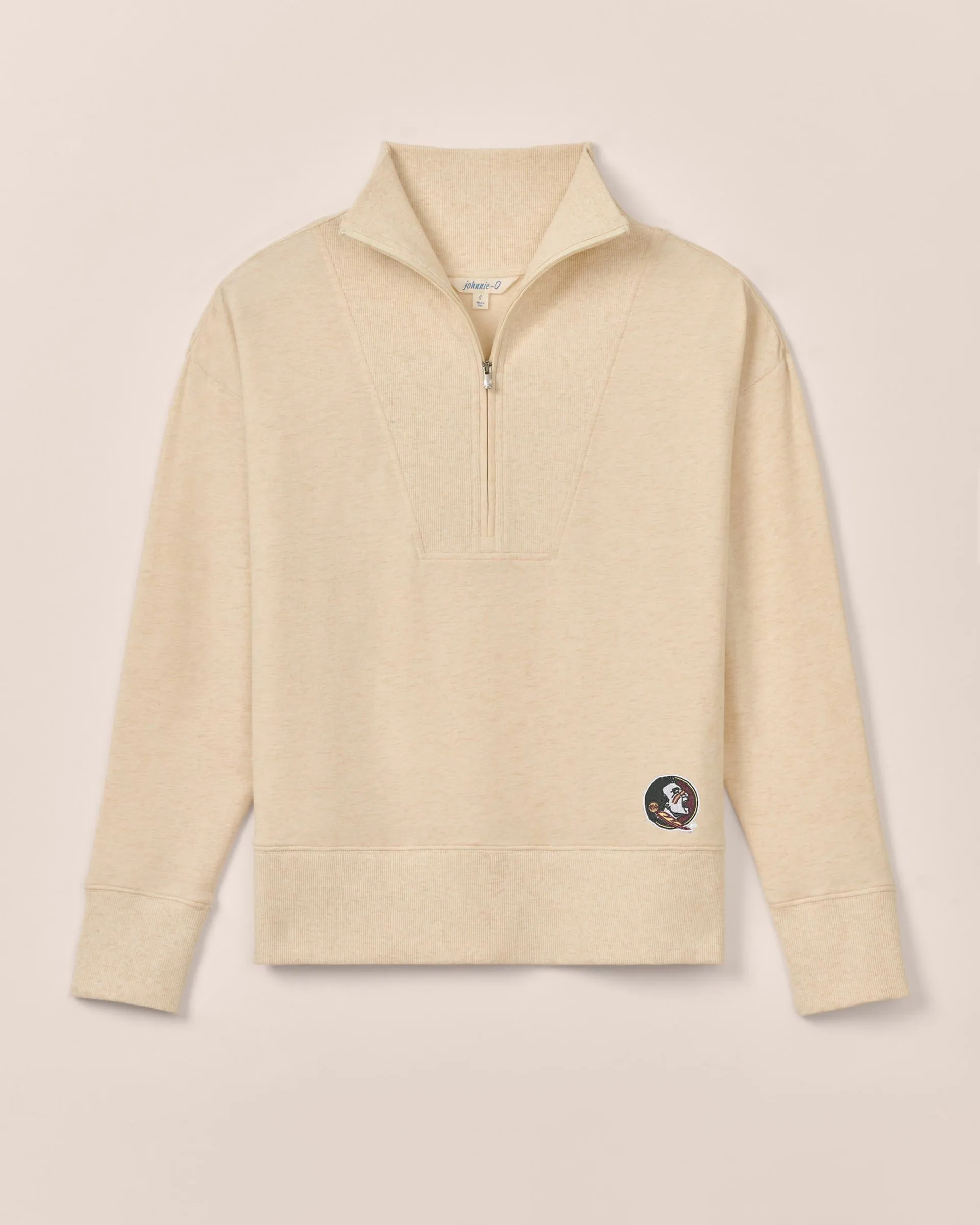 Women's Florida State Taylor Drop Shoulder Cotton 1/4 Zip