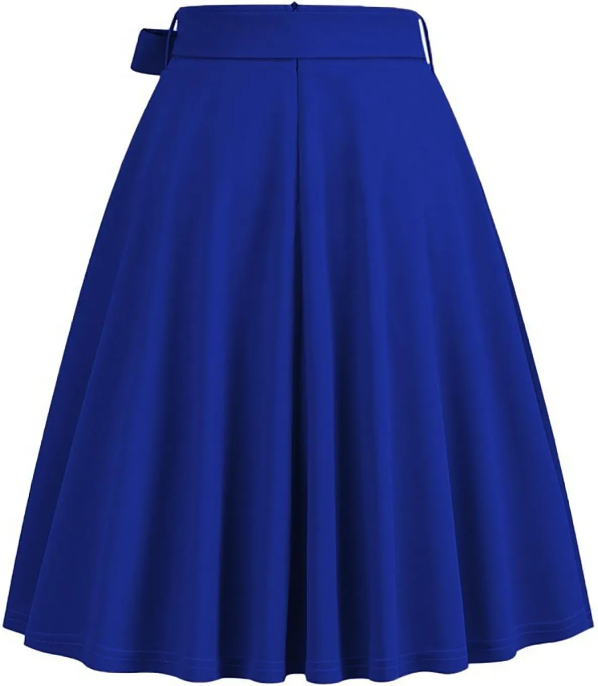 Women's High Waist A-Line Pockets Skirt Skater Flared Midi Skirt Vinage Skirt Coctail Party Short Skirts
