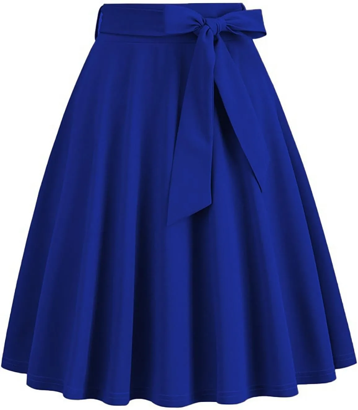 Women's High Waist A-Line Pockets Skirt Skater Flared Midi Skirt Vinage Skirt Coctail Party Short Skirts