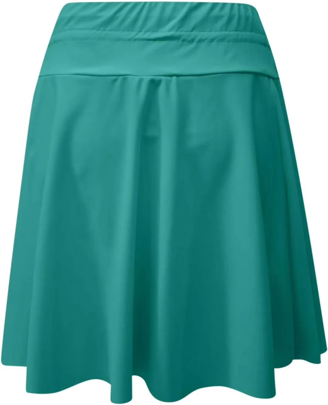 Women's High Waisted 15'' Swim Skirt Boxer Liner Quick Dry Bathing Suit Tankini Swimsuit Bottoms with Zipper Pocket