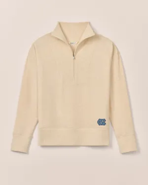 Women's North Carolina Taylor Drop Shoulder Cotton 1/4 Zip