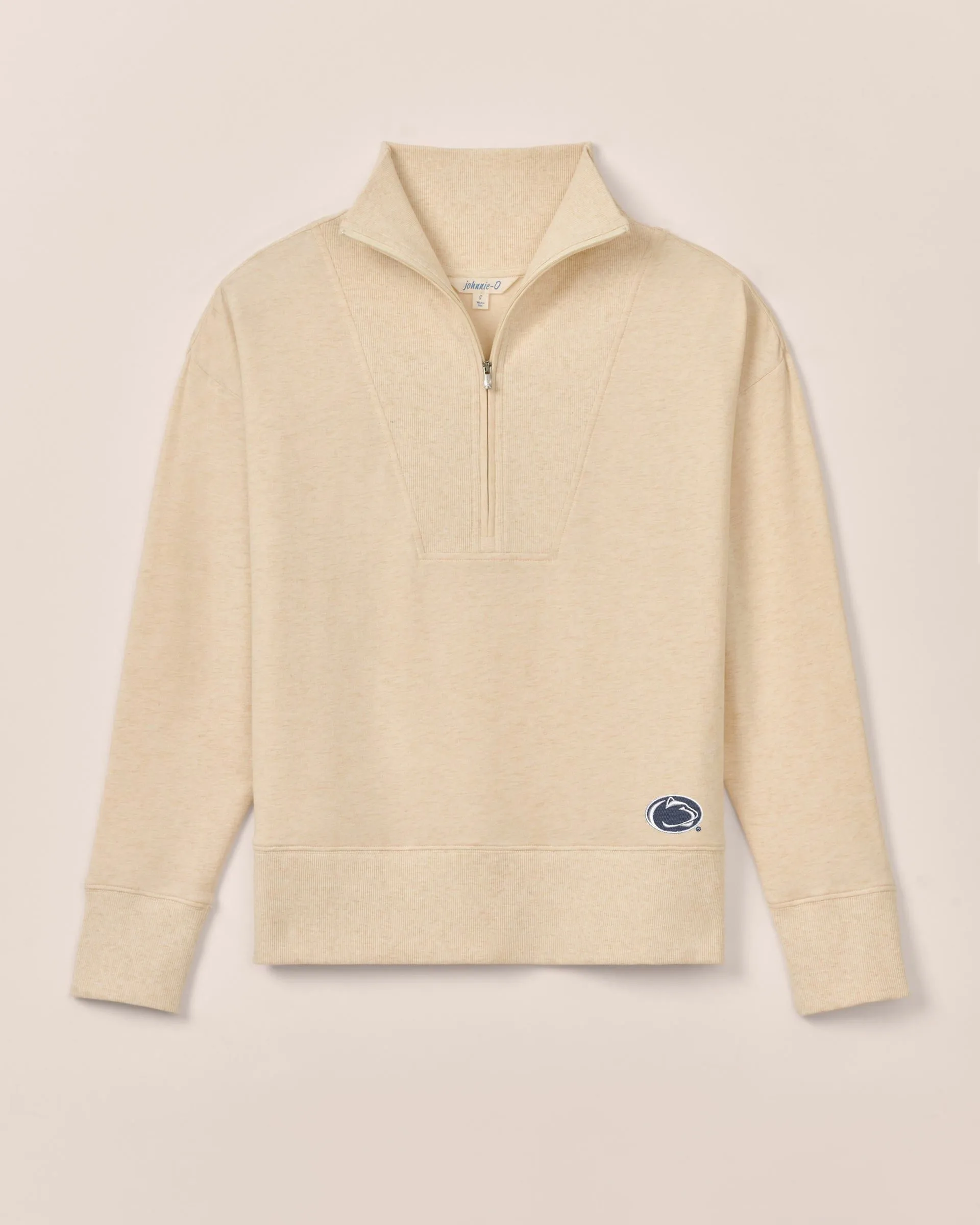 Women's Penn State Taylor Drop Shoulder Cotton 1/4 Zip