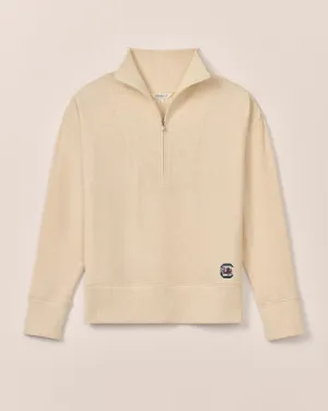 Women's South Carolina Taylor Drop Shoulder Cotton 1/4 Zip