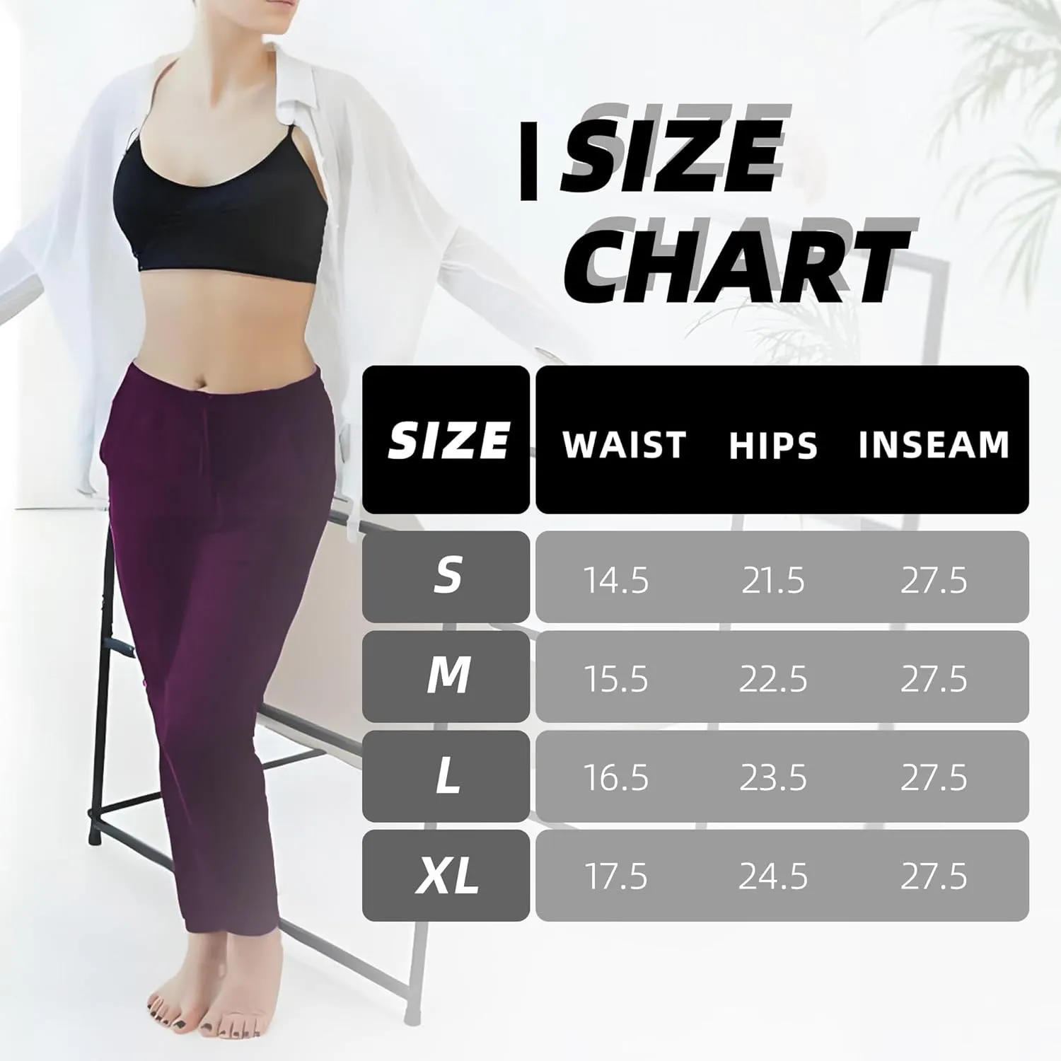 Womens Sweatpants with Pockets - Joggers for Women Sport Pants Trousers for Women