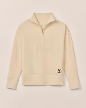 Women's Virginia Taylor Drop Shoulder Cotton 1/4 Zip