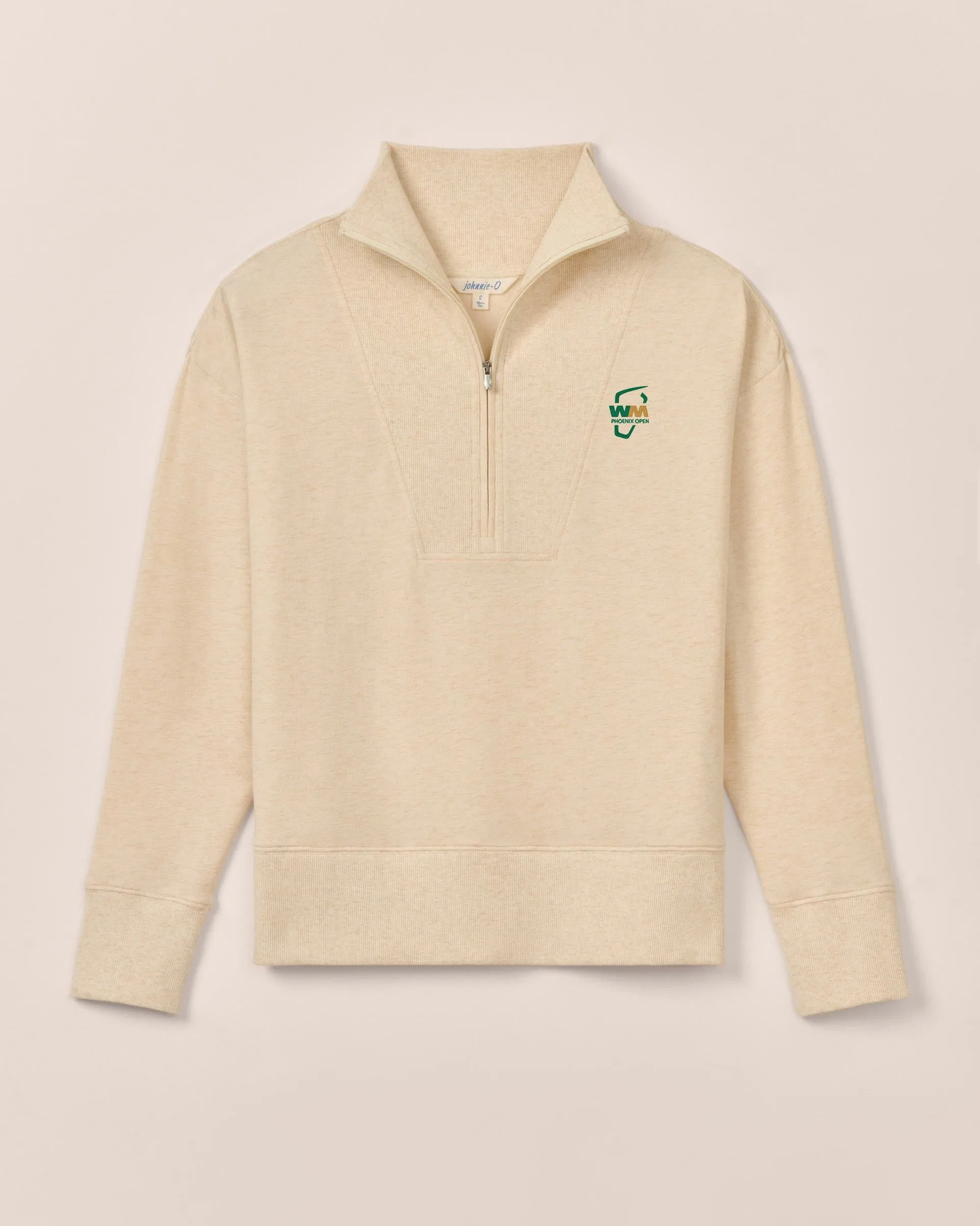 Women's WM Phoenix Open Taylor Drop Shoulder Cotton 1/4 Zip